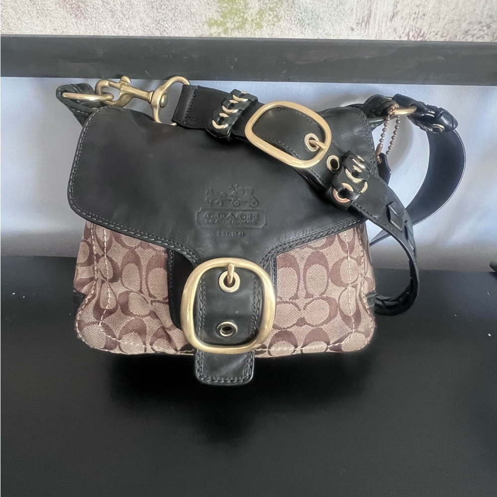 Coach  2007 Bleecker SIGNATURE LARGE FLAP